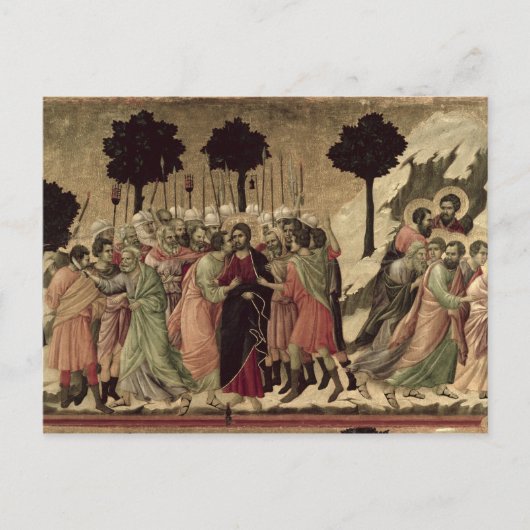 Maesta: Verräter Christi, 1308-11 Postkarte (Vorderseite)