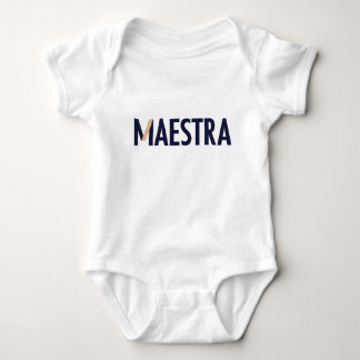 Maestra Baby Bodysuit Strampler