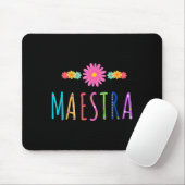 Maestra Cinco De Mayo Spanischer mexikanischer Leh Mousepad (Mit Mouse)