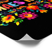 Maestra Cinco De Mayo Spanish Mexican Teacher  Poster (Ecke)