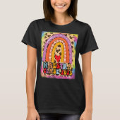 Maestra Clase 2023 Spanischer Lehrer Boho Rainbow T-Shirt (Vorderseite)