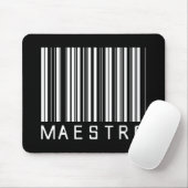 Maestro-Bar-Code Mousepad (Mit Mouse)