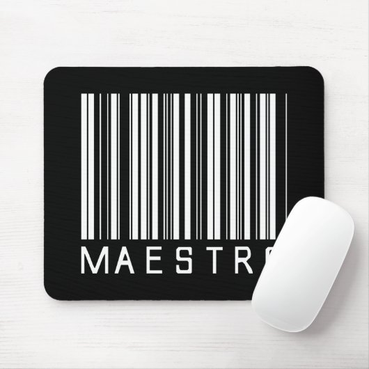 Maestro-Bar-Code Mousepad (Mit Mouse)