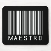 Maestro-Bar-Code Mousepad (Vorne)