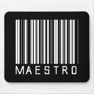 Maestro-Bar-Code Mousepad