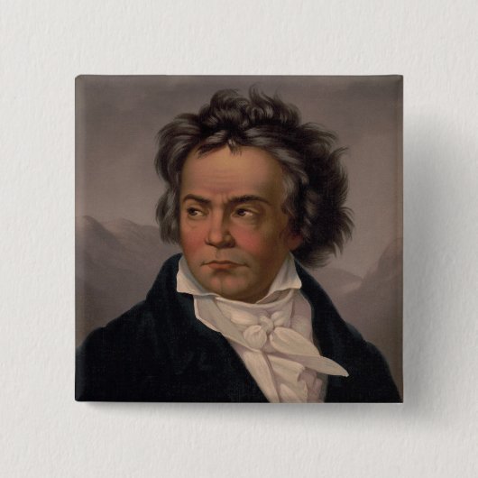 Maestro Ludwig Beethoven Symphony Music Composer Button (Vorderseite)