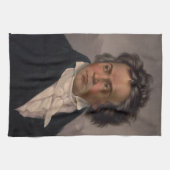 Maestro Ludwig Beethoven Symphony Music Composer Geschirrtuch (Horizontal)