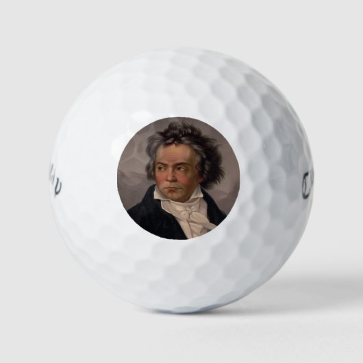 Maestro Ludwig Beethoven Symphony Music Composer Golfball (Vorderseite)