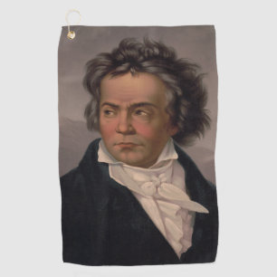 Maestro Ludwig Beethoven Symphony Music Composer Golfhandtuch