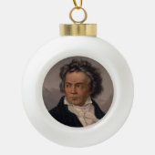 Maestro Ludwig Beethoven Symphony Music Composer Keramik Kugel-Ornament (Vorderseite)