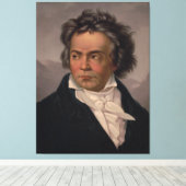 Maestro Ludwig Beethoven Symphony Music Composer Leinwanddruck (Insitu (Holzboden))