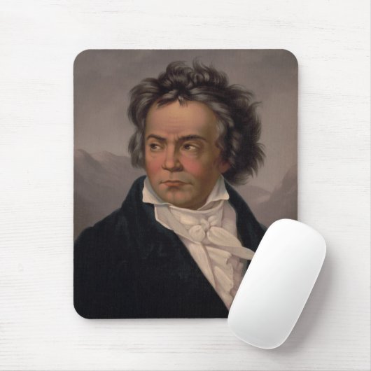 Maestro Ludwig Beethoven Symphony Music Composer Mousepad (Mit Mouse)