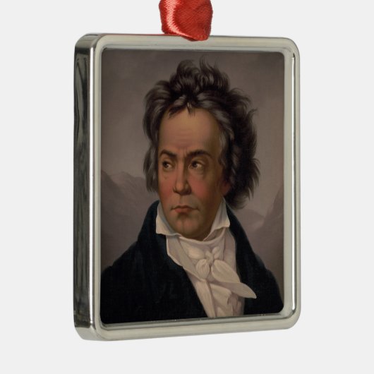 Maestro Ludwig Beethoven Symphony Music Composer Ornament Aus Metall (Rechts)