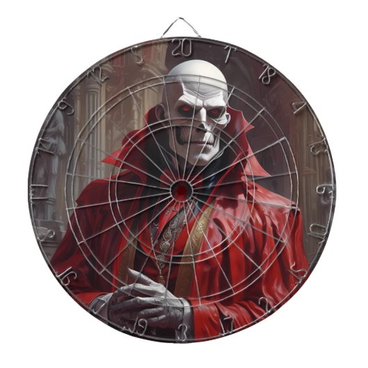 Maestro Phibes stoppt die Uhr Dartscheibe (vorne)