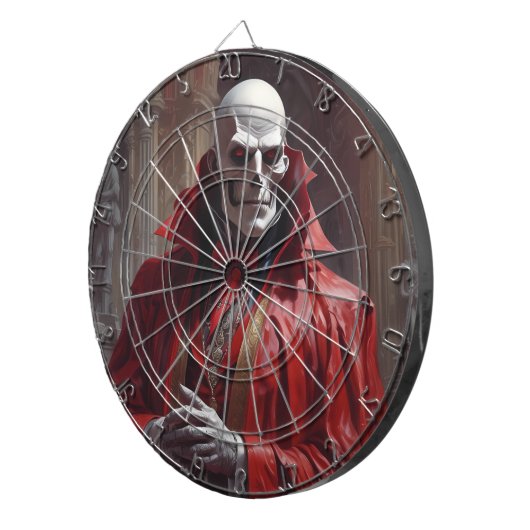 Maestro Phibes stoppt die Uhr Dartscheibe (Vorderseite rechts)