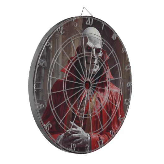 Maestro Phibes stoppt die Uhr Dartscheibe (Vorderseite Links)