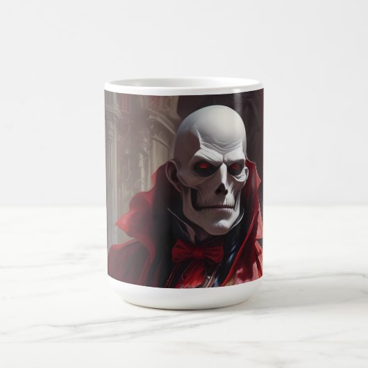 Maestro Phibes stoppt die Uhr Kaffeetasse (Mittel)
