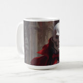 Maestro Phibes stoppt die Uhr Kaffeetasse (Vorderseite Links)