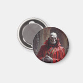 Maestro Phibes stoppt die Uhr Magnet (Vorderseite/Rückseite)