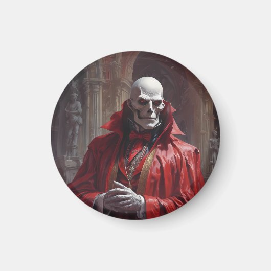 Maestro Phibes stoppt die Uhr Magnet (Vorne)