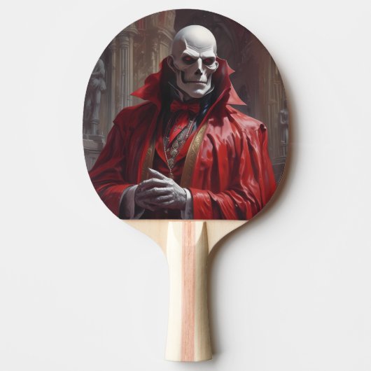 Maestro Phibes stoppt die Uhr Tischtennis Schläger (Vorderseite)