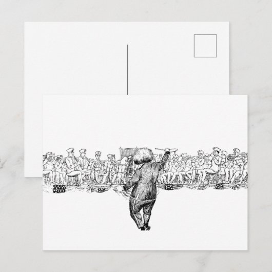 Maestro Postkarte (Vorne/Hinten)