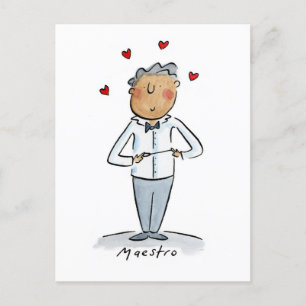 Maestro Postkarte
