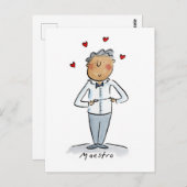 Maestro Postkarte (Vorne/Hinten)