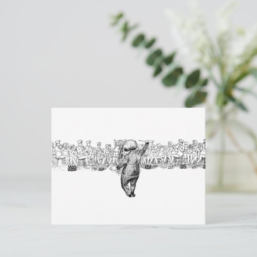 Maestro Postkarte (Stehend Vorderseite)