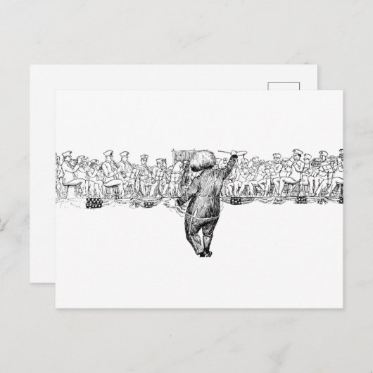 Maestro Postkarte (Vorne/Hinten)