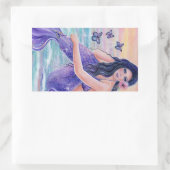 Maevat-Aufkleber für Meerjungfrauen von Renee Rechteckiger Aufkleber (Tasche)