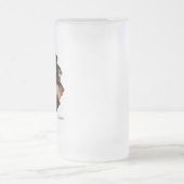 Maeve Green Corset Hostess Pub St Patrick's Day Mattglas Bierglas (Mittel)