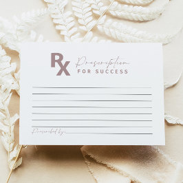 MAEVE Rose Gold Krankenwagen Abschluss Ratenkarte Begleitkarte