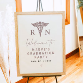 MAEVE Rose Gold Krankenwagen Abschluss Willkommen Poster