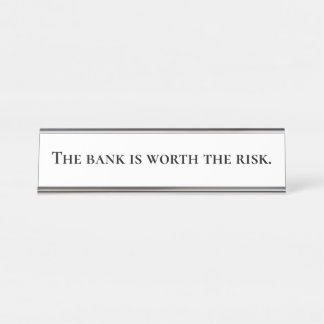 Maeve's Note - Schreibtisch Namplate Schreibtischnamensplakette