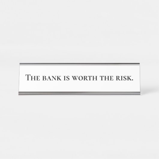 Maeve's Note - Schreibtisch Namplate Schreibtischnamensplakette (Vorderseite )