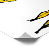 Mafalda Herbstblätter Quino Comic argentino Poster (Ecke)