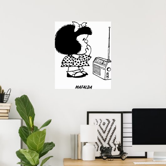 Mafalda Poster (Heimbüro)