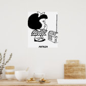 Mafalda Poster (Küche)