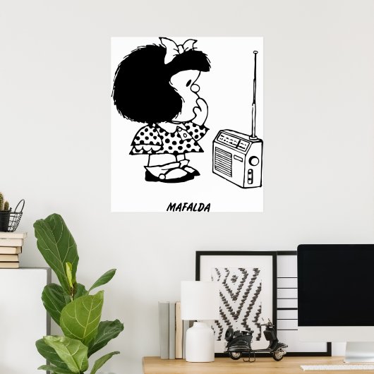 Mafalda Poster (Heimbüro)