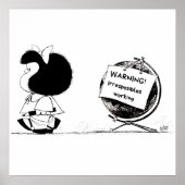 Mafalda-Welt Poster (Vorne)