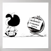 Mafalda-Welt Poster (Vorne)