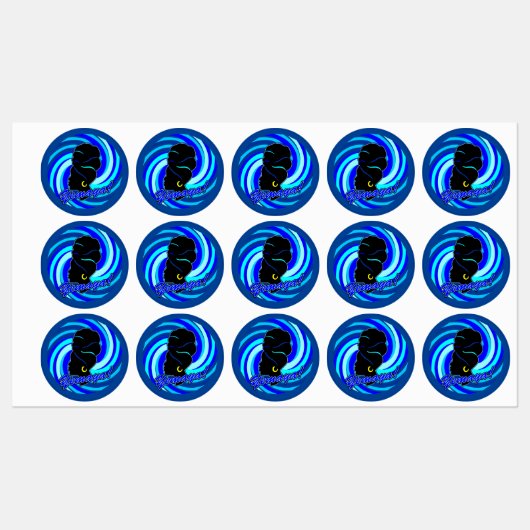 Maferefun Yemaya Etiketten (Blatt)