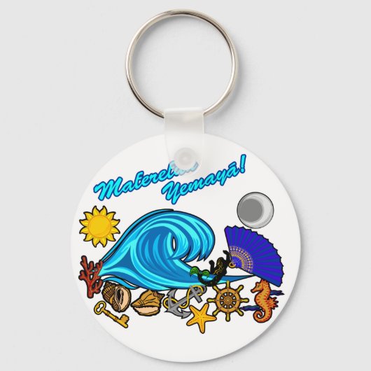 Maferefun Yemaya Schlüsselanhänger (Vorderseite)