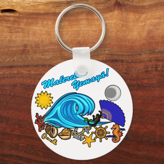 Maferefun Yemaya Schlüsselanhänger (Vorderseite)