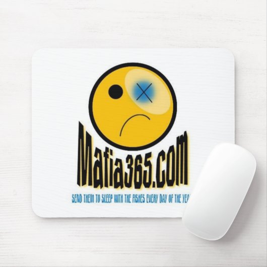 Mafia365.com-Mausunterlage Mousepad (Mit Mouse)