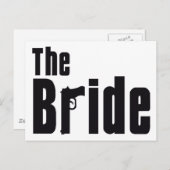 Mafia Bride Postkarte (Vorne/Hinten)