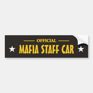 Mafia bumper_sticker autoaufkleber