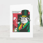 Mafia-Comic Karte (Vorderseite)