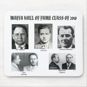 Mafia-Hall of Fame-Klasse von Mausunterlage 2010 Mousepad